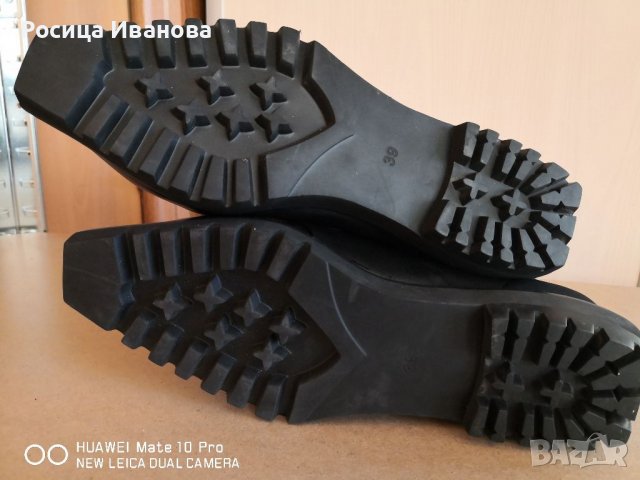 Боти неопрен и кожа, снимка 5 - Дамски боти - 38805417