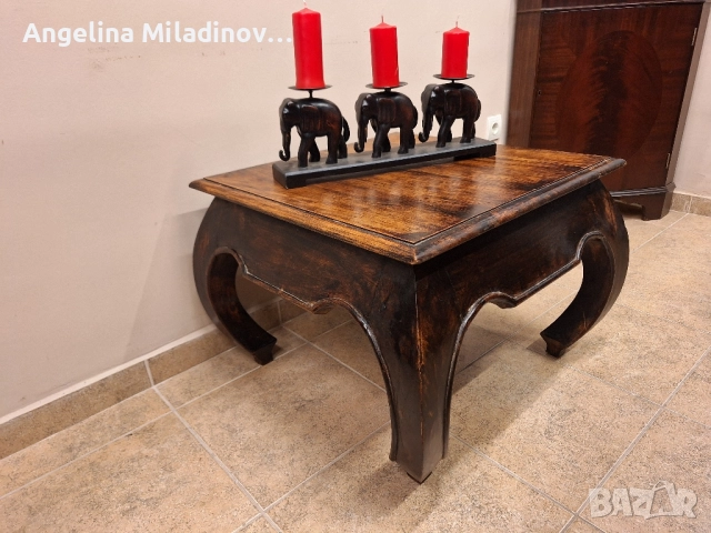 Маса за всекидневна орех , снимка 2 - Маси - 52263127