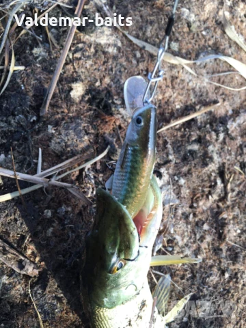 Уклей MINUK-M15 . Воблер от  VALDEMAR-BAITS ръчна изработка, снимка 7 - Такъми - 31437069