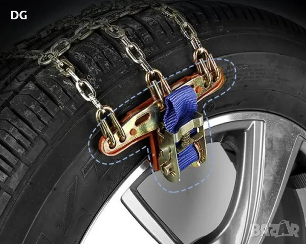 Универсални вериги за сняг , снимка 4 - Аксесоари и консумативи - 48670347