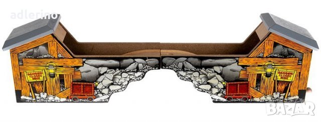  Дървена железопътна линия - 89 елемента Ново, снимка 8 - Коли, камиони, мотори, писти - 34159391