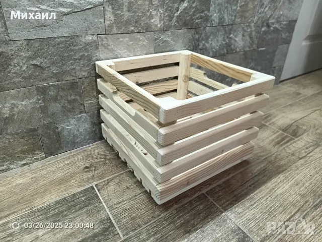 Касетки, щайги - буркани, консерви, плодове, зеленчуци, декорация, снимка 5 - Органайзери - 49683063