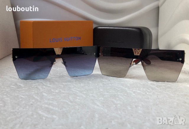 Louis Vuitton 2023 висок клас мъжки слънчеви очила маска, снимка 12 - Слънчеви и диоптрични очила - 38998534