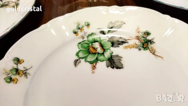 Стар български порцелан чинии , снимка 10 - Антикварни и старинни предмети - 32986197