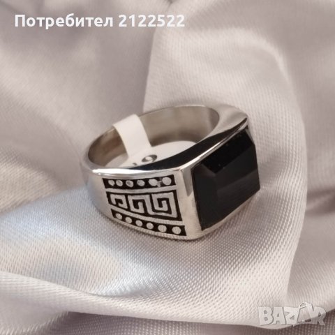 Мъжки пръстени от неръждаема стомана, снимка 5 - Пръстени - 38671879