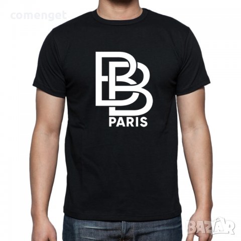 Мъжки тениски BB HARLEM Paris! Поръчай с твоя идея!, снимка 1 - Тениски - 28246963