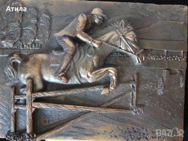 скулптура бронз 26/19 см Италия, снимка 3 - Декорация за дома - 50710823