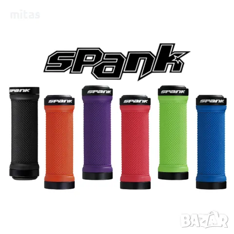 Грипове за велосипед SPANK GROM, Ръкохватки, Детски, Цветни, 100мм