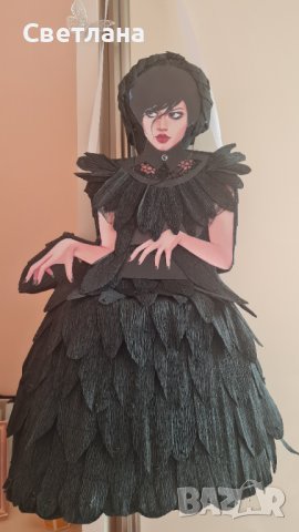 Пинята Wednesday Addams , снимка 3 - Други - 40503652
