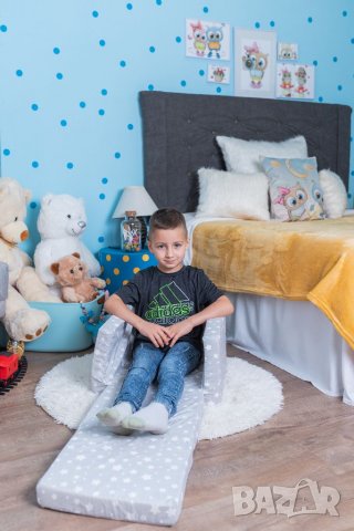 Детско разтегателно кресло / фотьойл , снимка 6 - Мебели за детската стая - 37782531