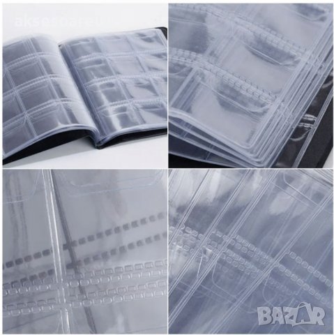 Джобен класьор кожен албум за монети книга 120 джобчета за колекции съхранение калъф албуми колекцио, снимка 14 - Нумизматика и бонистика - 38250846