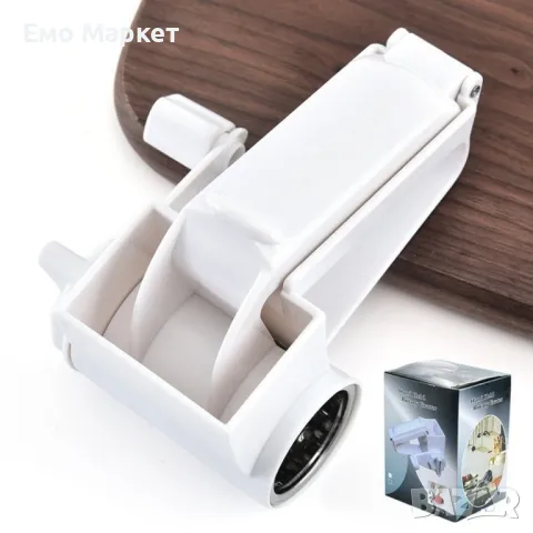 Ръчно въртящо се ренде от неръждаема стомана с 1 приставка, снимка 11 - Други - 48878040