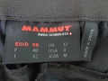 Дамски туристически 3/4 панталон Mammut в черно и тъмно сиво, размер EU38, UK12, US8 , снимка 4