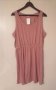 Нова рокля H&M L размер розова, снимка 2