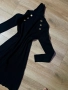 Черна рокля плетиво Zara, снимка 2