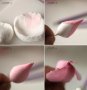 2 Обли листа листо за направа на роза цвете силиконов молд вейнър фондан торта декор , снимка 2