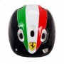 Комплект ролери, каска и протектори Ferrari за деца, 33-36 номер – черен, снимка 5