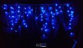 BLUE LED Сини ЛЕД Висящи Лампи 3х60 с опция снаждане Коледна украса, снимка 2