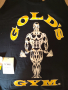 Фитнес потник Golds Gym - Черен, снимка 3