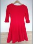 Червена малка рокля, размер С-М, снимка 3