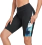 Дамски колоездачни шорти Santic с 4D подплънка и джоб, снимка 1