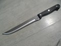 № 7240 стар нож   - домакински   - inox , rostfrei  - дължина 32 см , острие 19,5 см , дебелина 2 мм, снимка 5