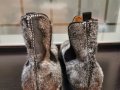 Дамски боти дълъг косъм 40,5 номер , снимка 4