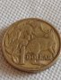 Две монети 1 долар/ 50 цента Австралия Кралица Елизабет втора 42472, снимка 2