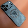 Луксозен калъф от синтетична кожа за iPhone 17/17Pro, снимка 4