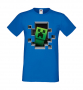 Мъжка тениска Creeper Face 4,Minecraft,Игра,Забавление,подарък,Изненада,Рожден Ден., снимка 4