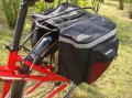 Багажник за велосипед 2в1 стойка и чанта, снимка 3