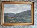 Стара картина-пейзаж, снимка 2
