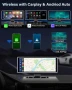 12” уредба за кола Тъч скрийн MP3 Предна 2.5K и задна камера, 64GB, Bluetooth Apple/Android. GPS, снимка 4