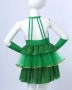 Детски коледни рокли в зелено, снимка 3