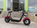 ЕЛЕКТРИЧЕСКИ СКУТЕР Maxmotors Little City Harley 1200W ЧЕРВЕН, снимка 2