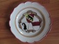 1942год. оригинална порцеланова декоративна чиния,маркирана, снимка 1 - Антикварни и старинни предмети - 27614403