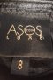 ASOS S Черна рокля с черни пайети , снимка 5