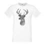 Мъжка тениска Deer 3 Елен Животно,Изненада,Подарък,Празник , снимка 1 - Тениски - 36813789