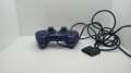 контрольор Dualshock 2 PlayStation 2 PS2 - SONY® - почистен и ремонтиран - прозрачно синьо, снимка 3