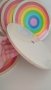 Двойна цветна дървена дъга с табла за поместване Wooden double rainbow, снимка 9