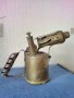 Автентична бензинова лампа,,златарска" произход Англия., снимка 1 - Антикварни и старинни предмети - 37759326