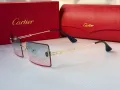 Cartier 2024 мъжки слънчеви очила дамски унисекс 3 цвята, снимка 14