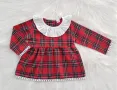 Детска карирана рокля 18-24 месеца, снимка 4