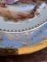 декоративна порцеланова чиния Ромео и Жулиета с позлата Limoges , снимка 2