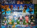 Фигури Sonic, герои Соник таралежа, 6 броя, снимка 2
