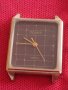 Стар часовник ръчен ПОЛЕТ КВАРЦ СДЕЛАНО В СССР позлатена рамка с печат 37357
