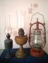 Стари газени лампи немски,, снимка 1 - Антикварни и старинни предмети - 43687308