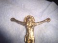 СТАРО СРЕБРИСТО МЕТАЛНО РАЗПЯТИЕ за КРЪСТ 19473, снимка 8