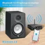 Стерео аудио усилвател Daakro, 600 W Bluetooth 5.0 мини Hi-Fi аудио усилвател, снимка 3