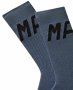 Чорапи за колоездене MAAP сиви с червено, снимка 3